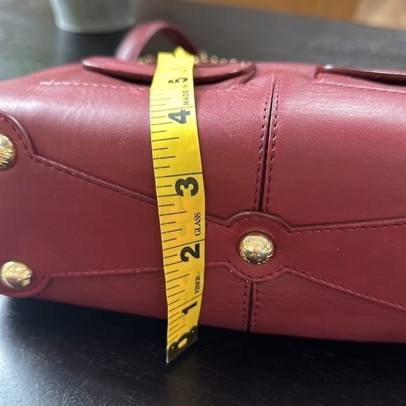 Stuart Weitzman red leather pod bag shoulder bag - Picture 13 of 16